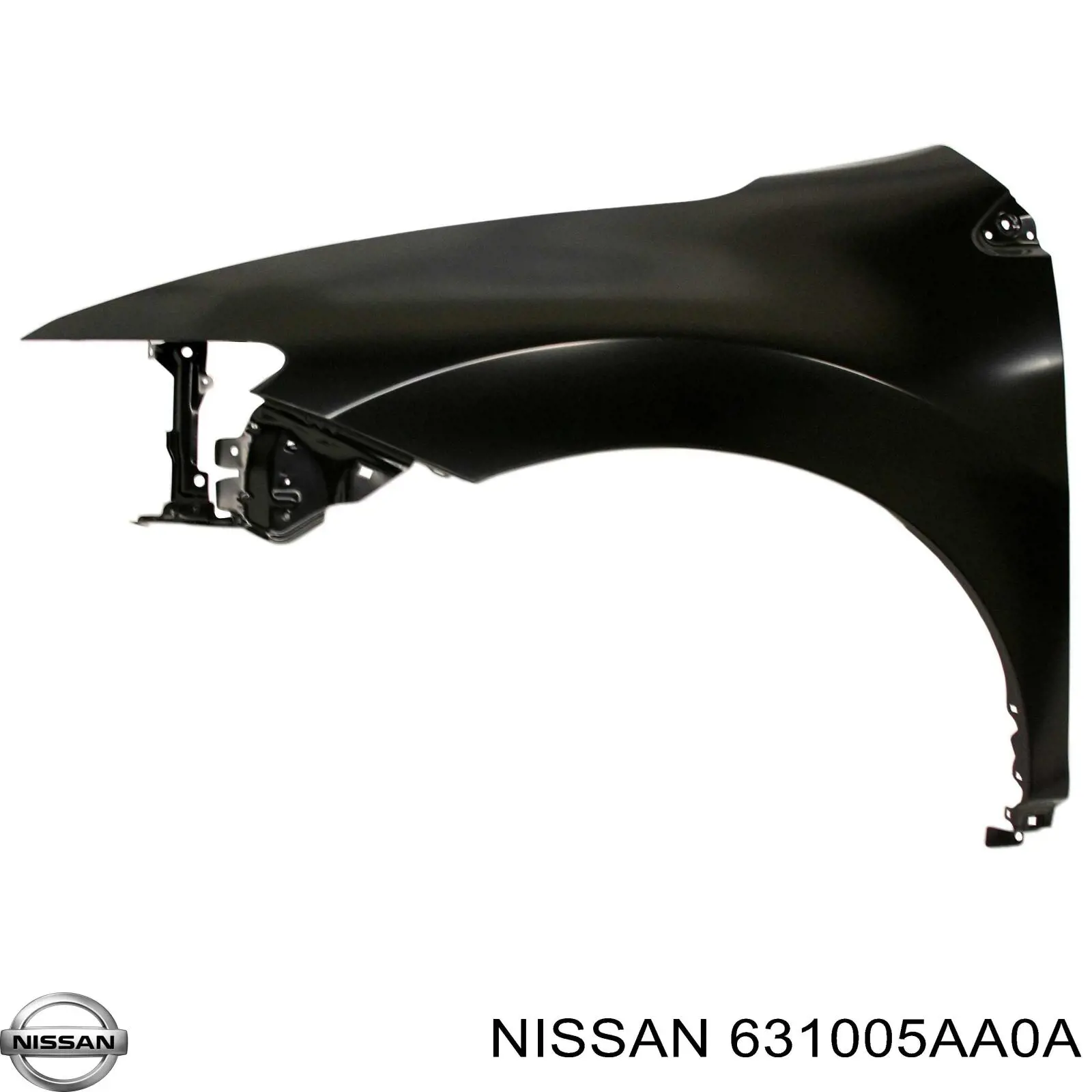 631005AA0A Nissan/Infiniti Aleta delantera