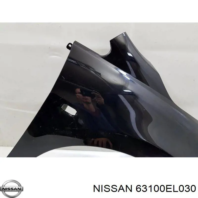 Guardabarros delantero derecho para Nissan Tiida (C11X)