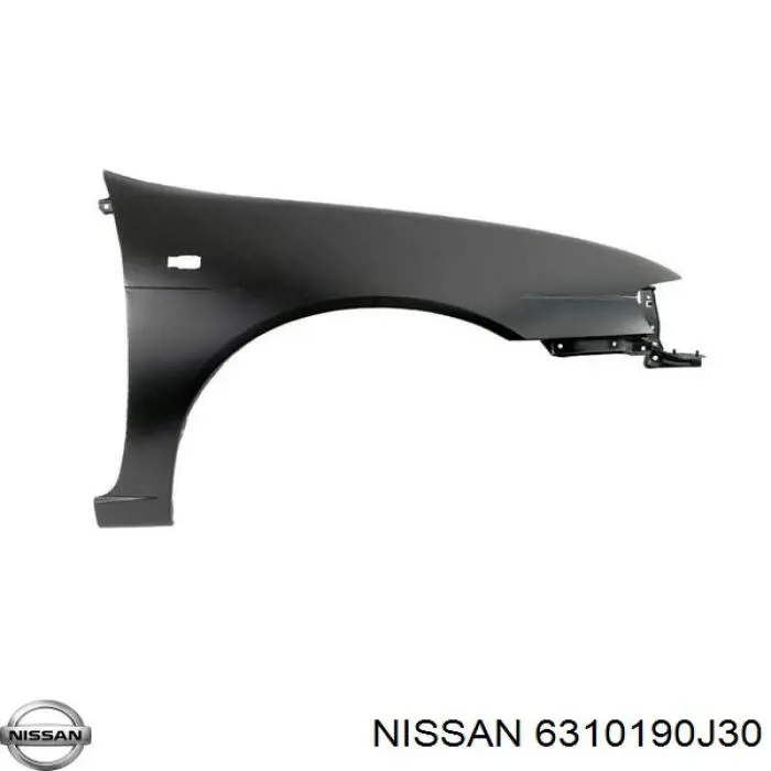 Guardabarros delantero izquierdo para Nissan Primera (P10)