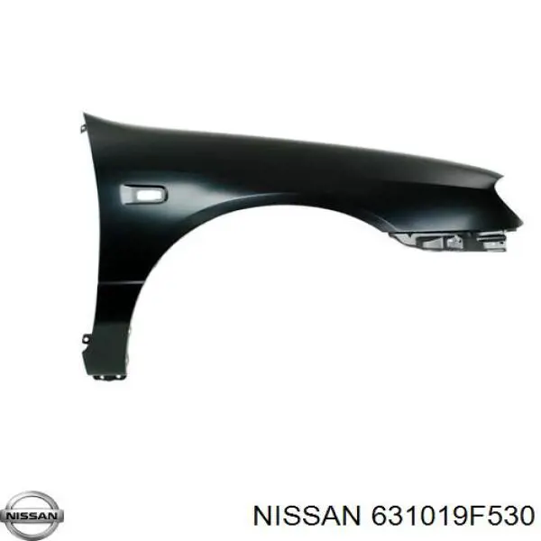 631019F531 Nissan guardabarros delantero izquierdo