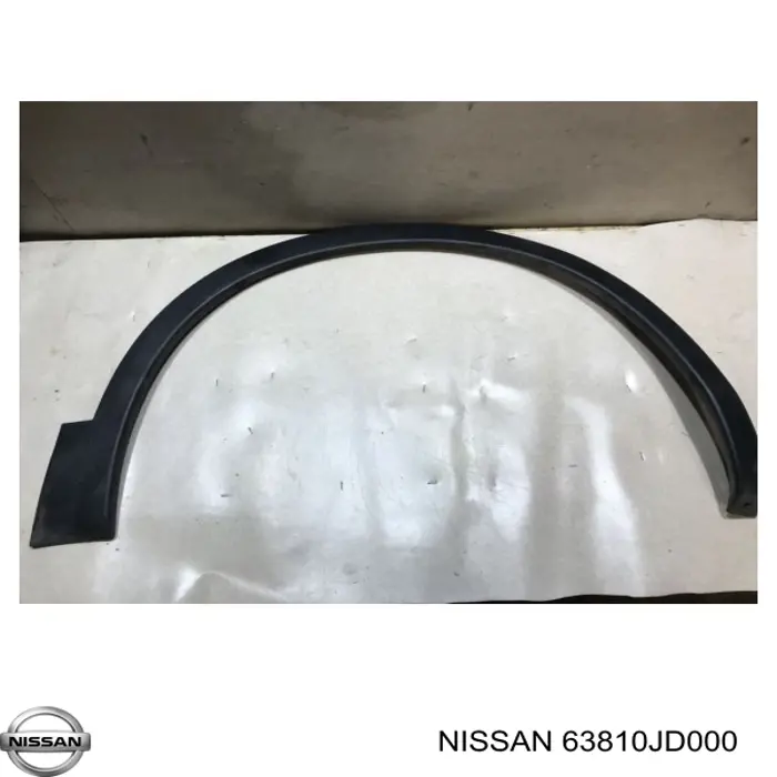 Comprar 63810JD000 Nissan/Infiniti Extensión de la aleta delantera derecha