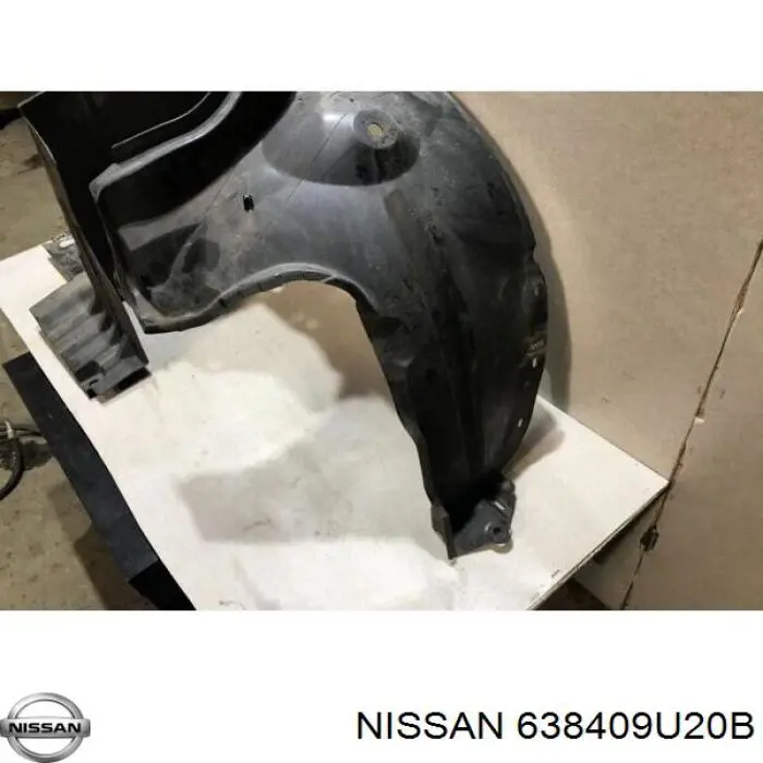 Comprar 638409U20A Nissan/Infiniti Paso de rueda delantero derecho