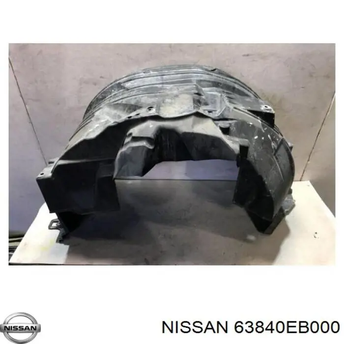 Guardabarros interior derecho, aleta delantera Nissan/Infiniti 63840EB000 precio, desde 31,99 EUR