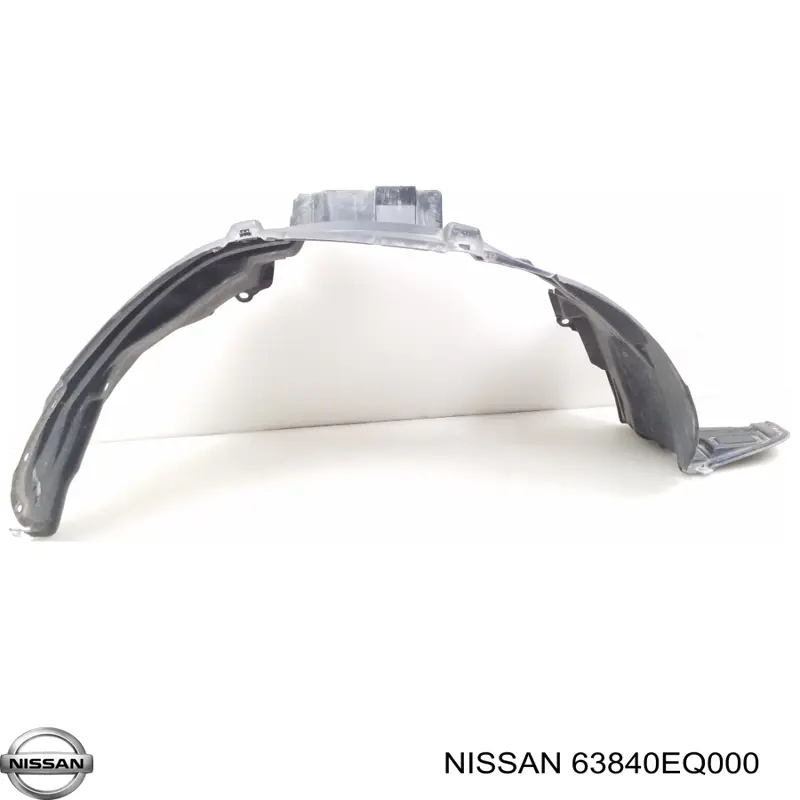 Guardabarros interior derecho, aleta delantera Nissan/Infiniti 63840EQ000 precio, desde 58,90 EUR