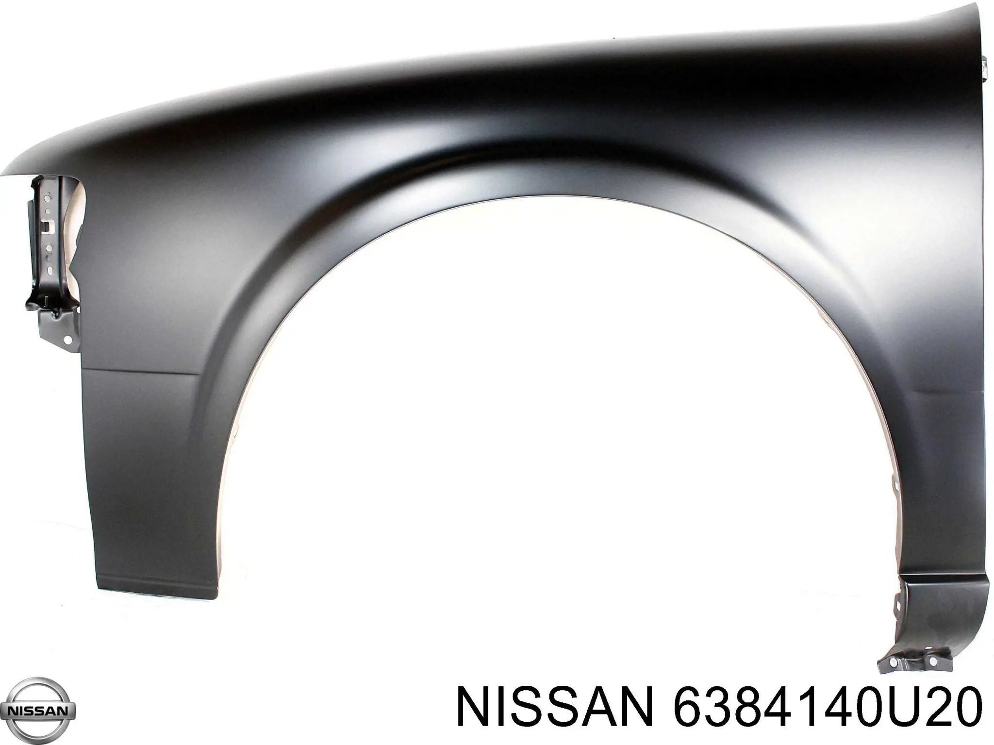 Guardabarros interior, aleta delantera, izquierdo para Nissan Maxima (A32)
