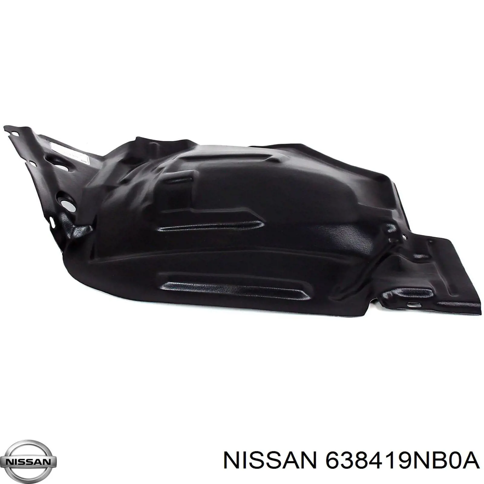 Guardalodos interior izquierdo, guardafango delantero Nissan/Infiniti 638419NB0A precio, desde 120,00 EUR