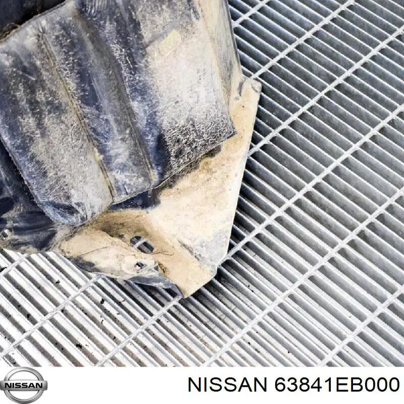 Comprar 63841EB000 Nissan/Infiniti Guardalodos interior izquierdo, guardafango delantero