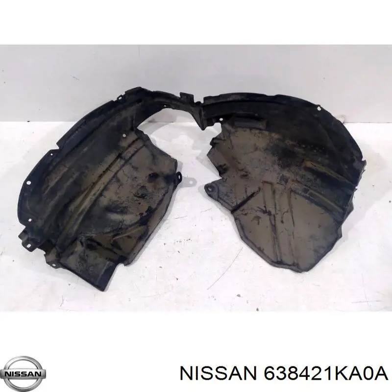 638421KA0A Nissan/Infiniti Paso rueda delantero derecho