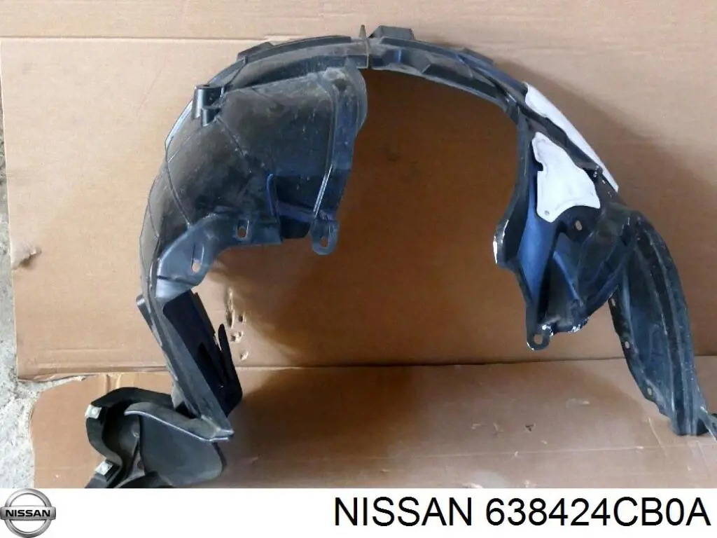 Guardabarros interior derecho, aleta delantera Nissan/Infiniti 638424CB0A precio, desde 25,22 EUR