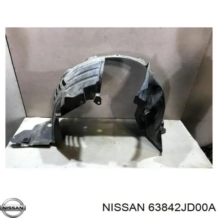 Guardabarros interior derecho, aleta delantera Nissan/Infiniti 63842JD00A precio, desde 15,35 EUR