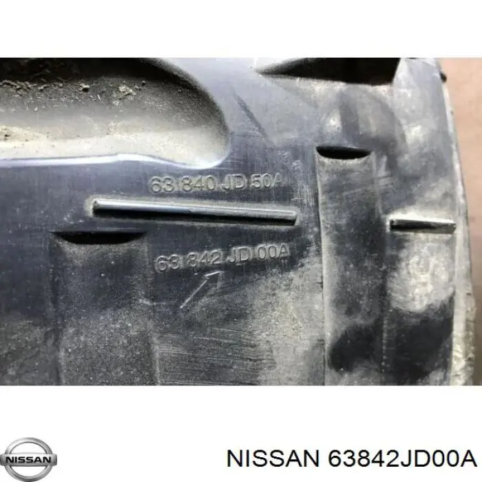 Comprar 63842JD00A Nissan/Infiniti Paso de rueda delantero derecho