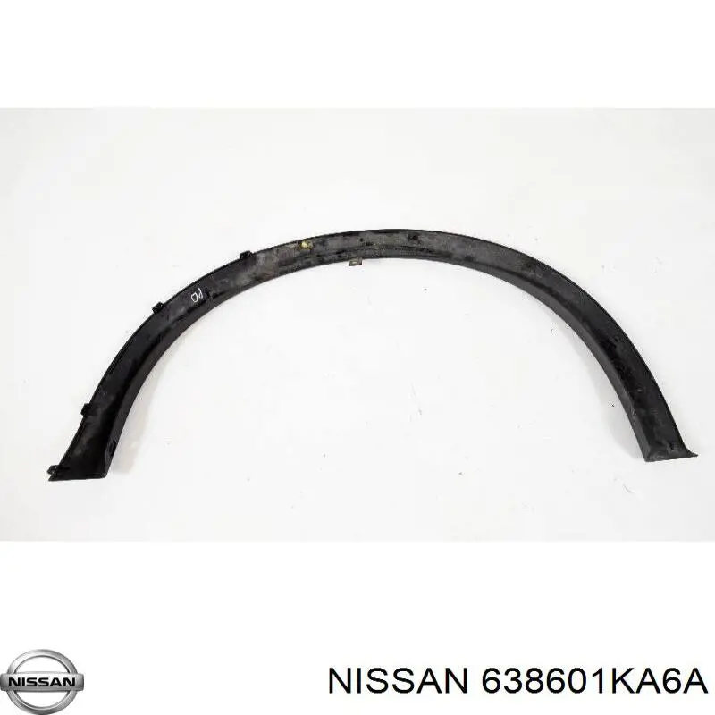 Comprar 638601KA6A Nissan/Infiniti Extensión de la aleta delantera derecha