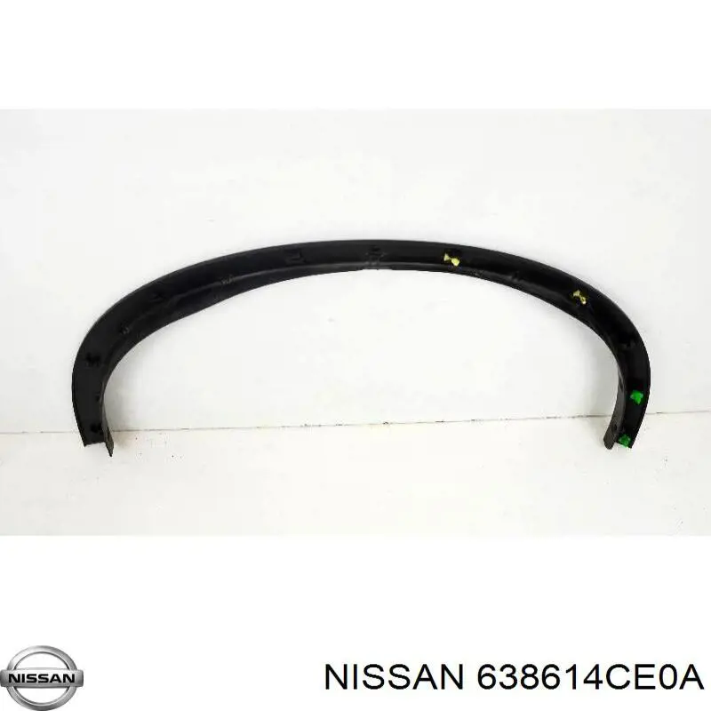 Extensión de aleta delantera izquierda Nissan/Infiniti 638614CE0A precio, desde 55,60 EUR