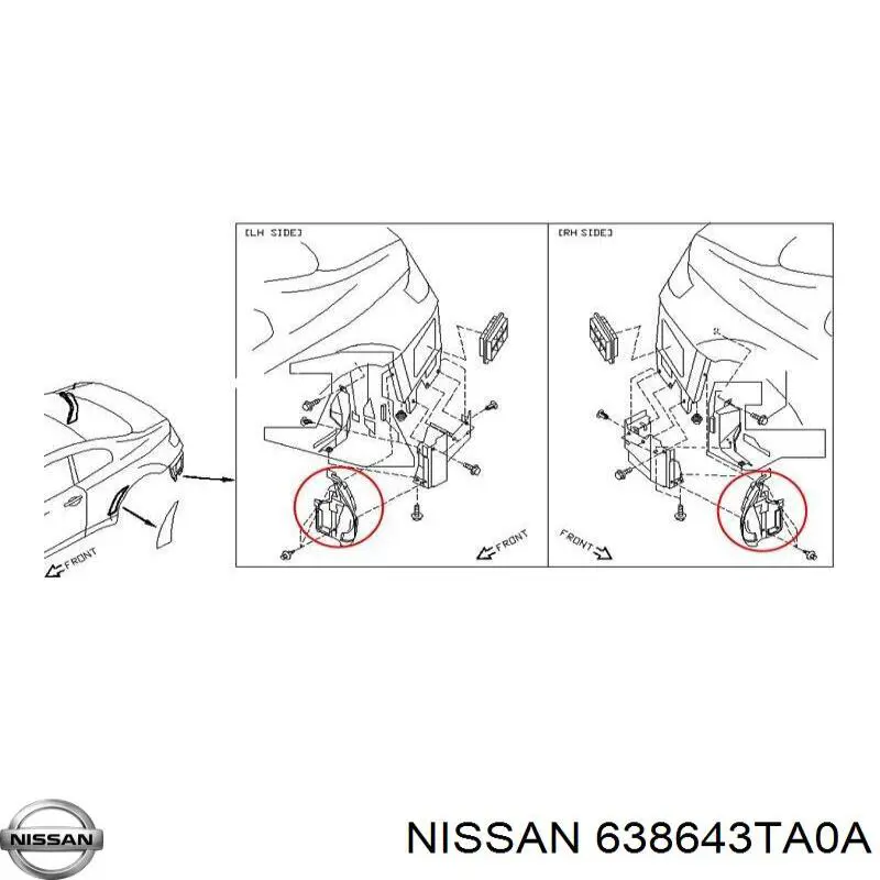 638643TA0A Nissan