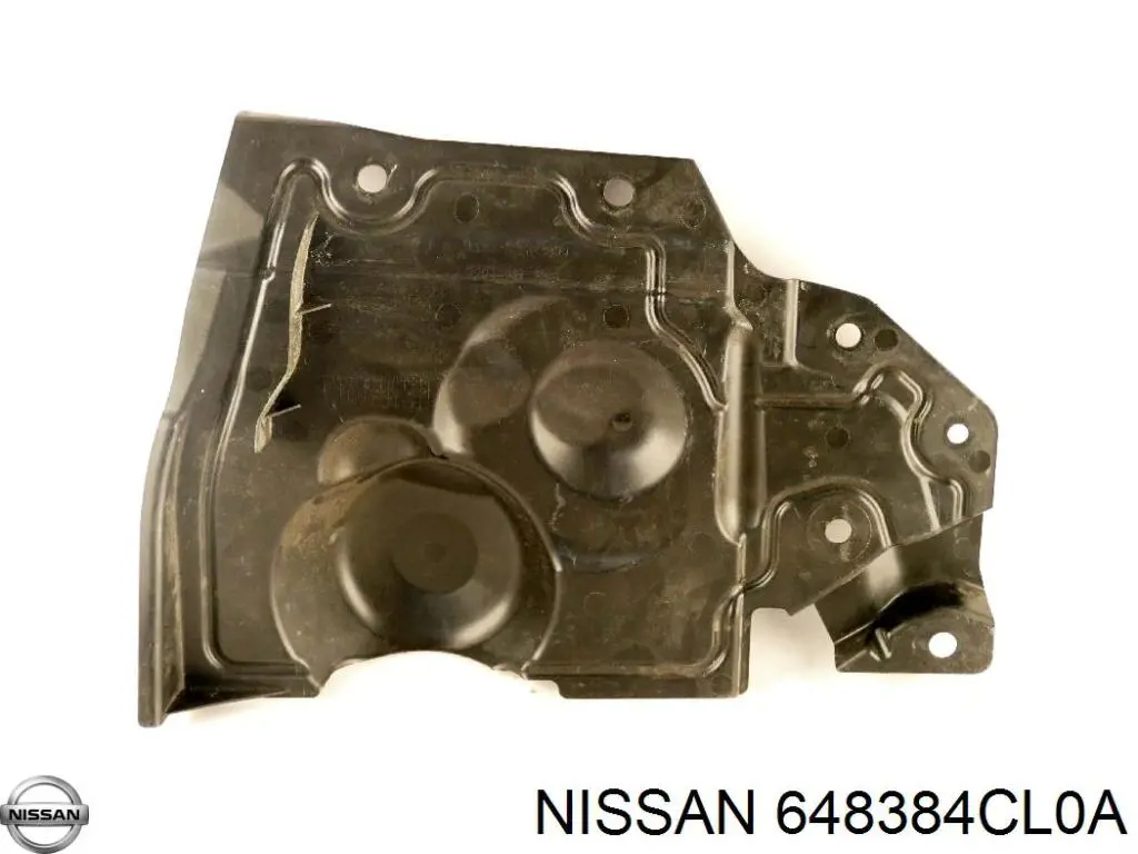 648384CL0A Nissan/Infiniti Protección derecha del motor