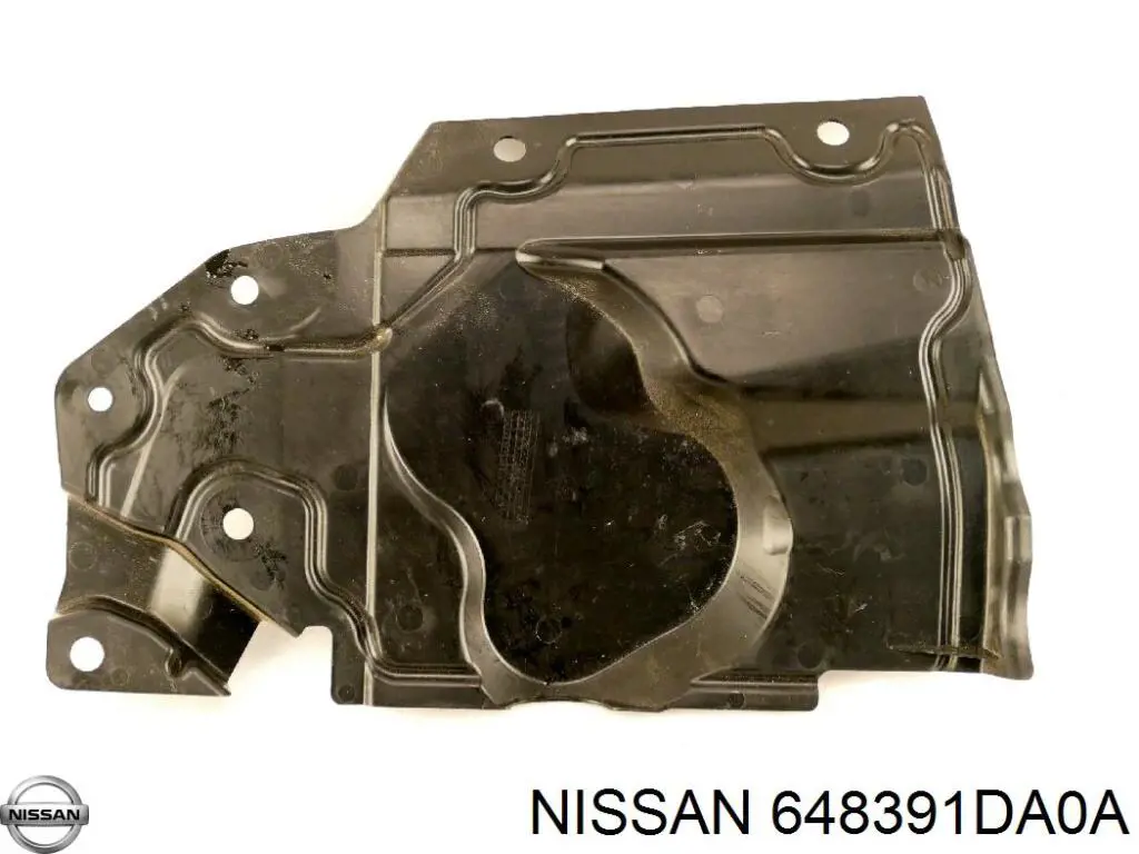 Protector de motor izquierdo para Nissan Qashqai (J11)