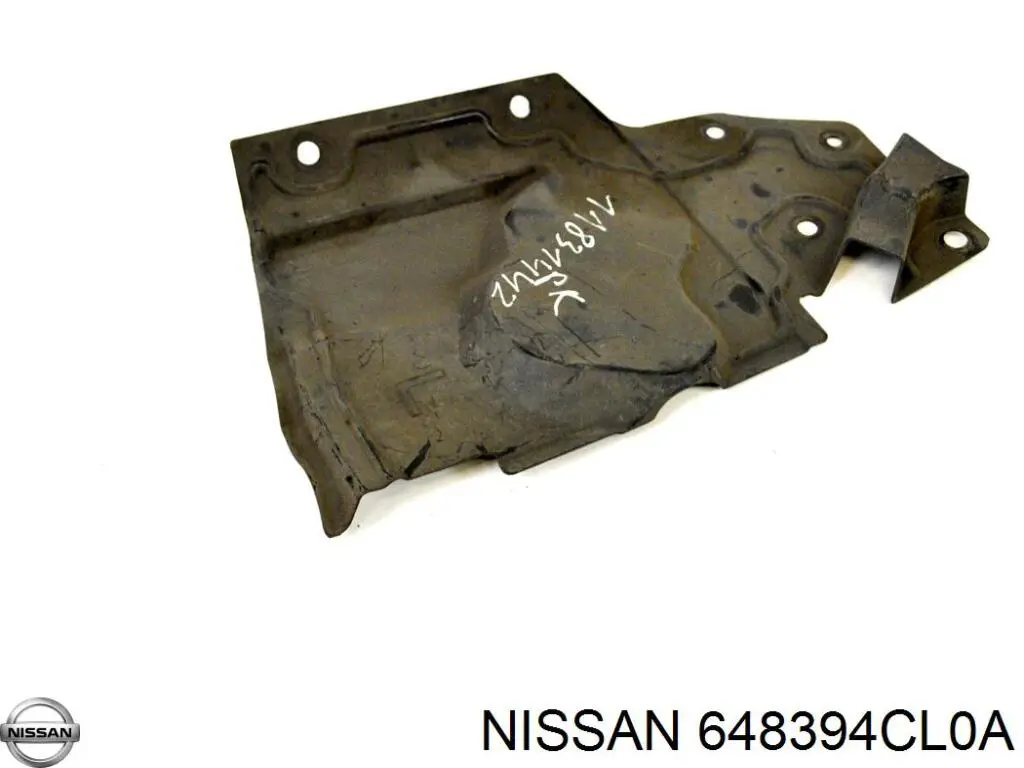 Protección izquierda del motor 648394CL0A Nissan/Infiniti