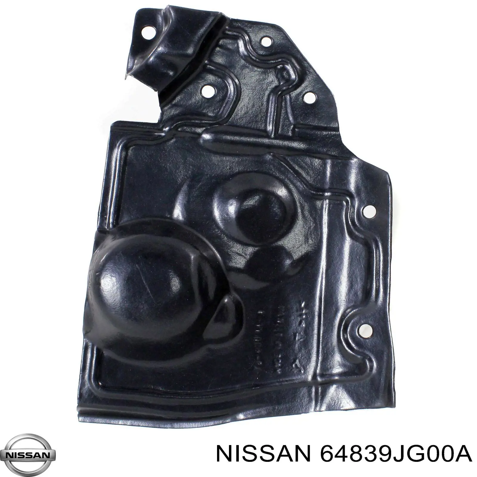 64839JG00A Nissan protección motor izquierda