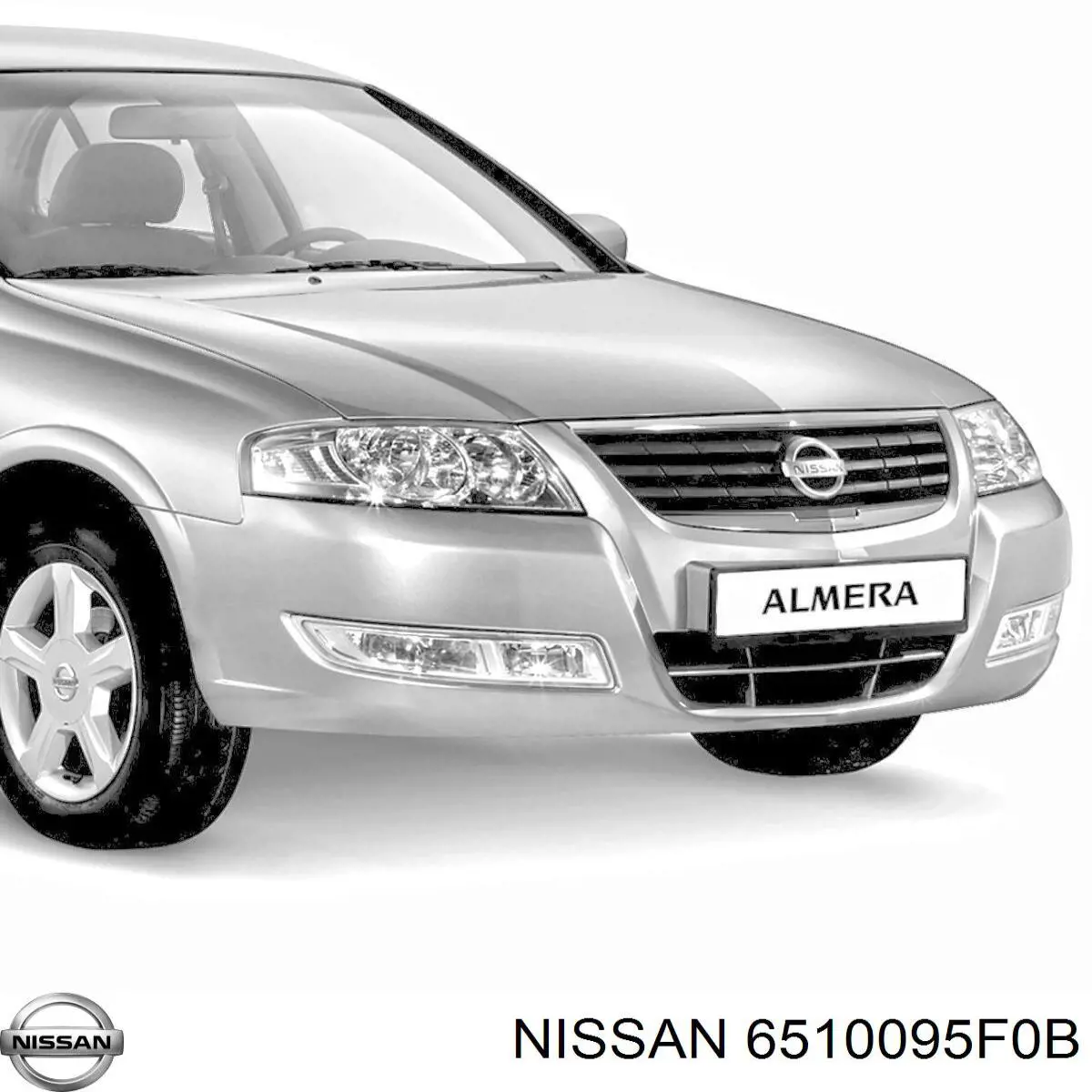 Comprar 6510095F0B Nissan/Infiniti Capó