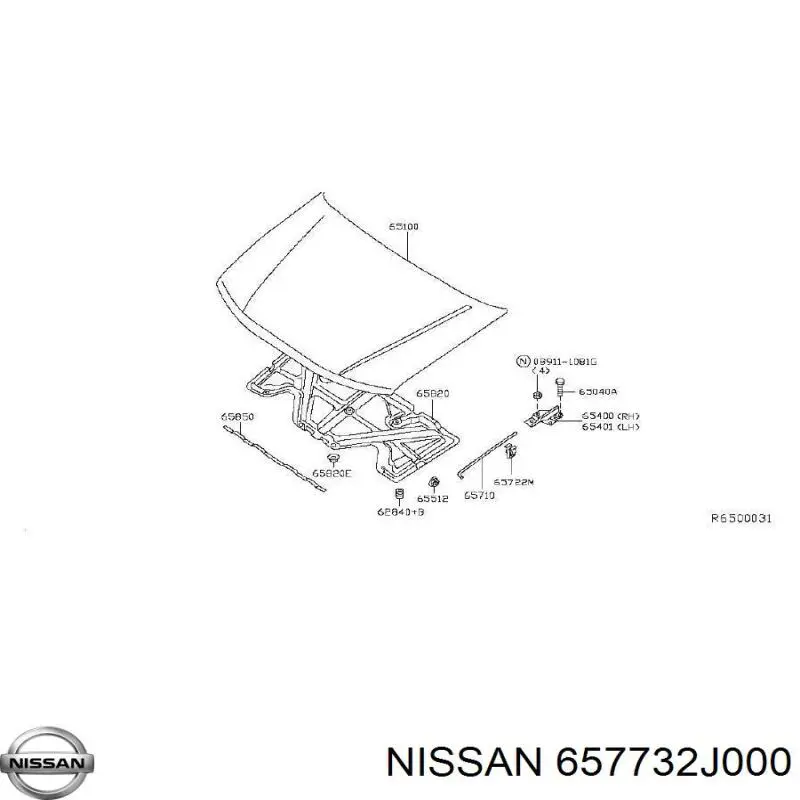 657732J000 Nissan