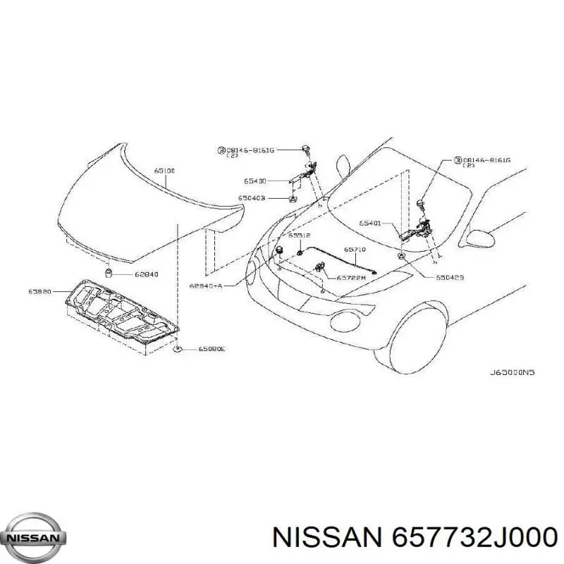 Comprar 657732J000 Nissan/Infiniti 