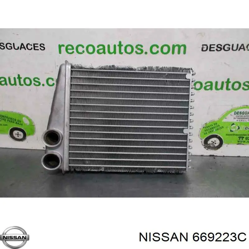 669223C Nissan radiador de calefacción