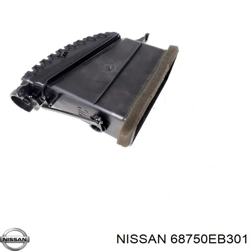 68750EB301 Nissan rejilla aireadora de salpicadero