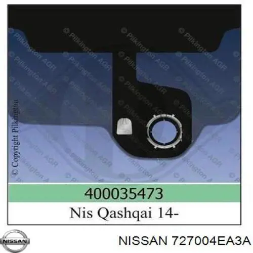 Cristal parabrisas Nissan/Infiniti 727004EA3A precio, desde 331,01 EUR