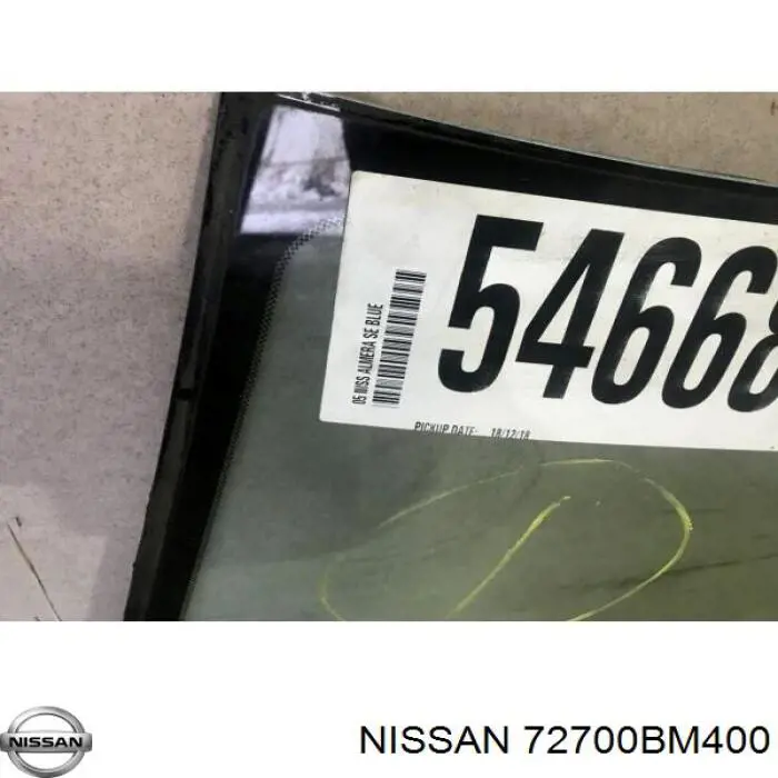 Cristal parabrisas Nissan/Infiniti 72700BM400 precio, desde 103,74 EUR