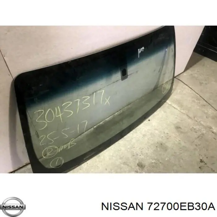 72700EB30A Nissan parabrisas