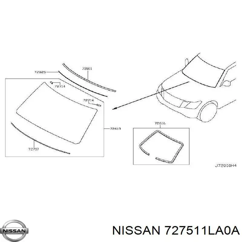 727511LA0A Nissan/Infiniti