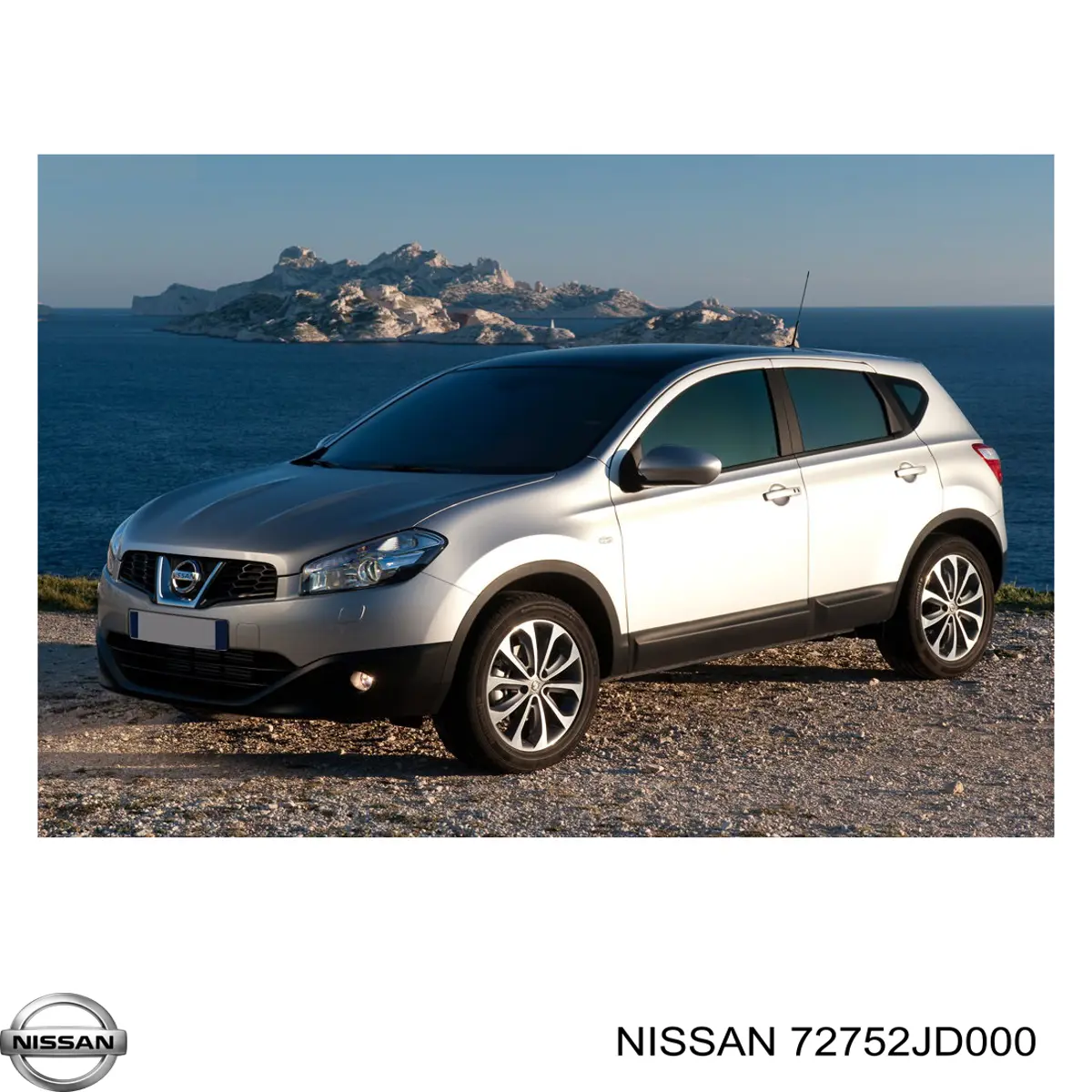 Moldura de parabrisas Nissan/Infiniti 72752JD000 precio, desde 15,03 EUR