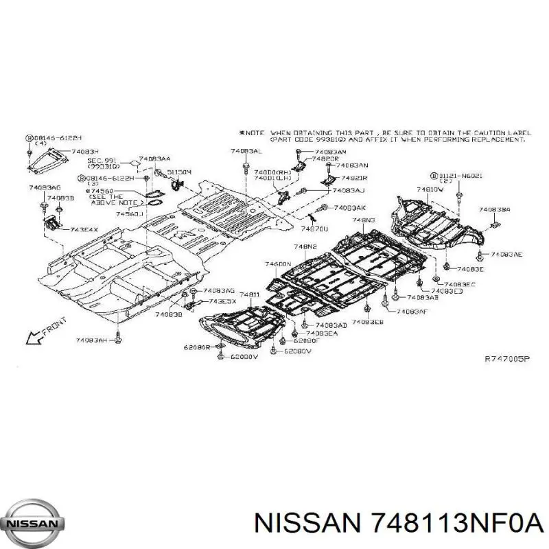 748113NF0A Nissan