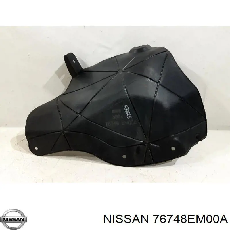 Revestimiento, pasarrueda trasera, derecho para Nissan Tiida (SC11X)