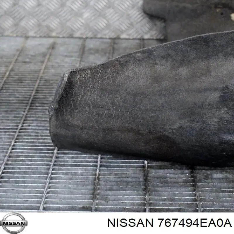 Comprar 767494EA0A Nissan/Infiniti Guardalodo interior derecho, aleta trasera