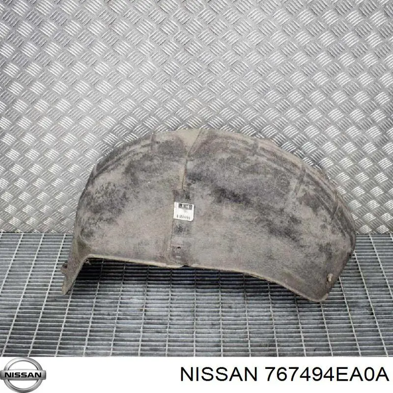 Comprar 767494EA0A Nissan/Infiniti Guardalodo interior derecho, aleta trasera