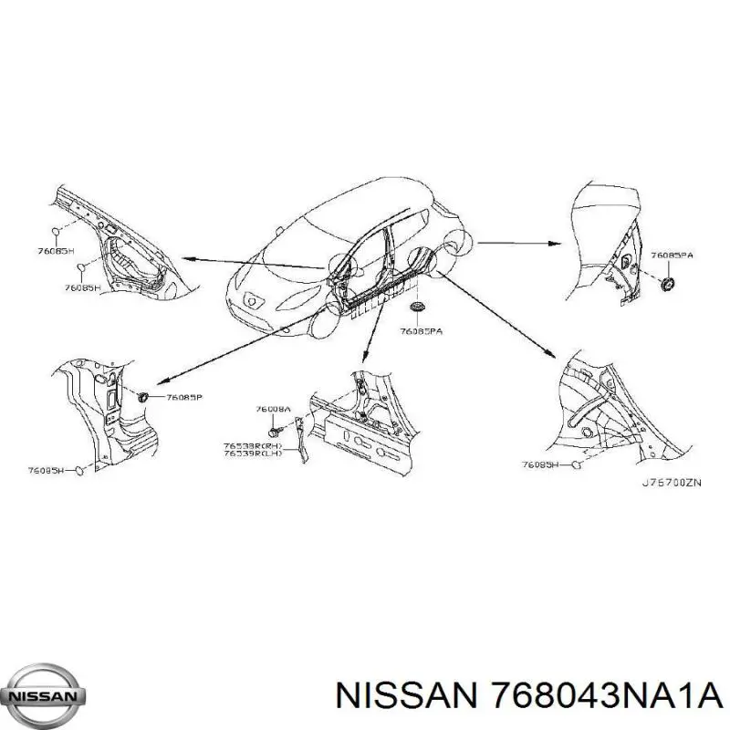 768043NA1A Nissan