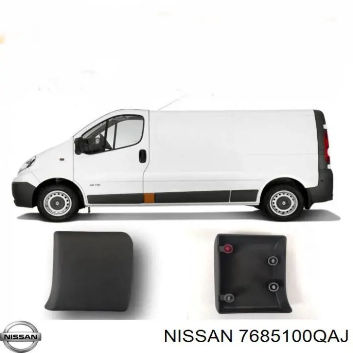 Moldura de guardabarros trasero izquierdo Renault (RVI) 8200036099 precio, desde 37,20 EUR