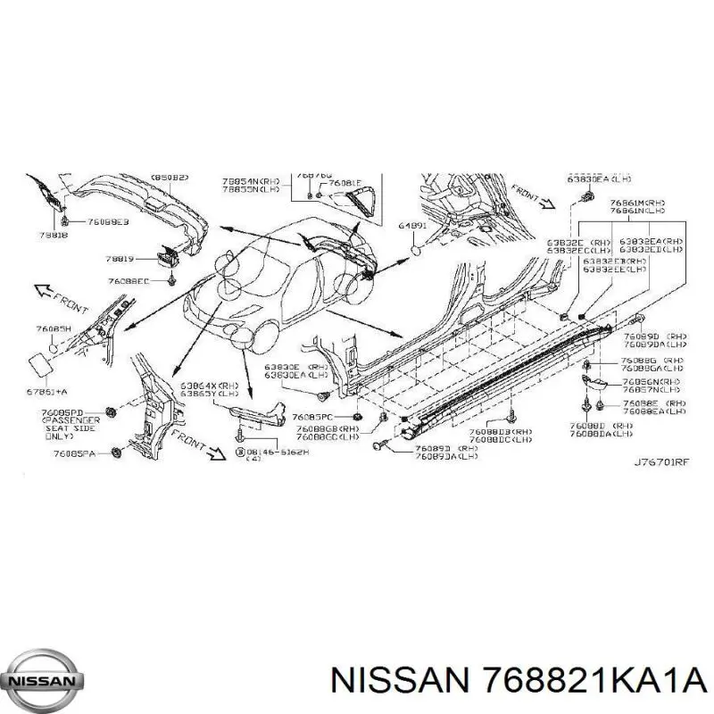 768821KA1A Nissan