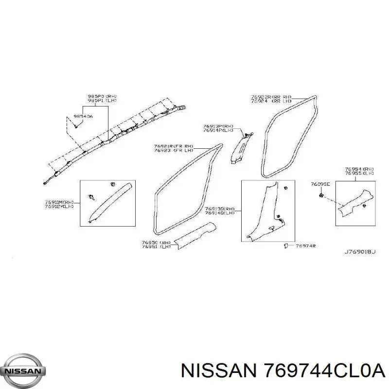 769744CL0A Nissan