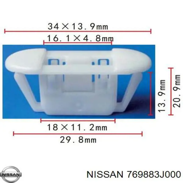 769883J000 Nissan