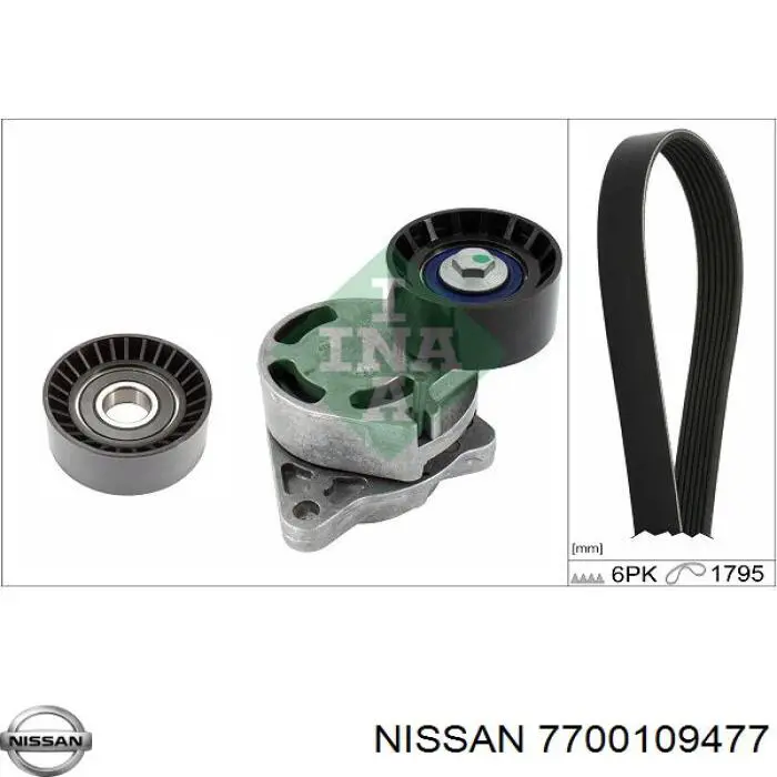 Comprar 7700109477 Nissan/Infiniti Correa trapezoidal