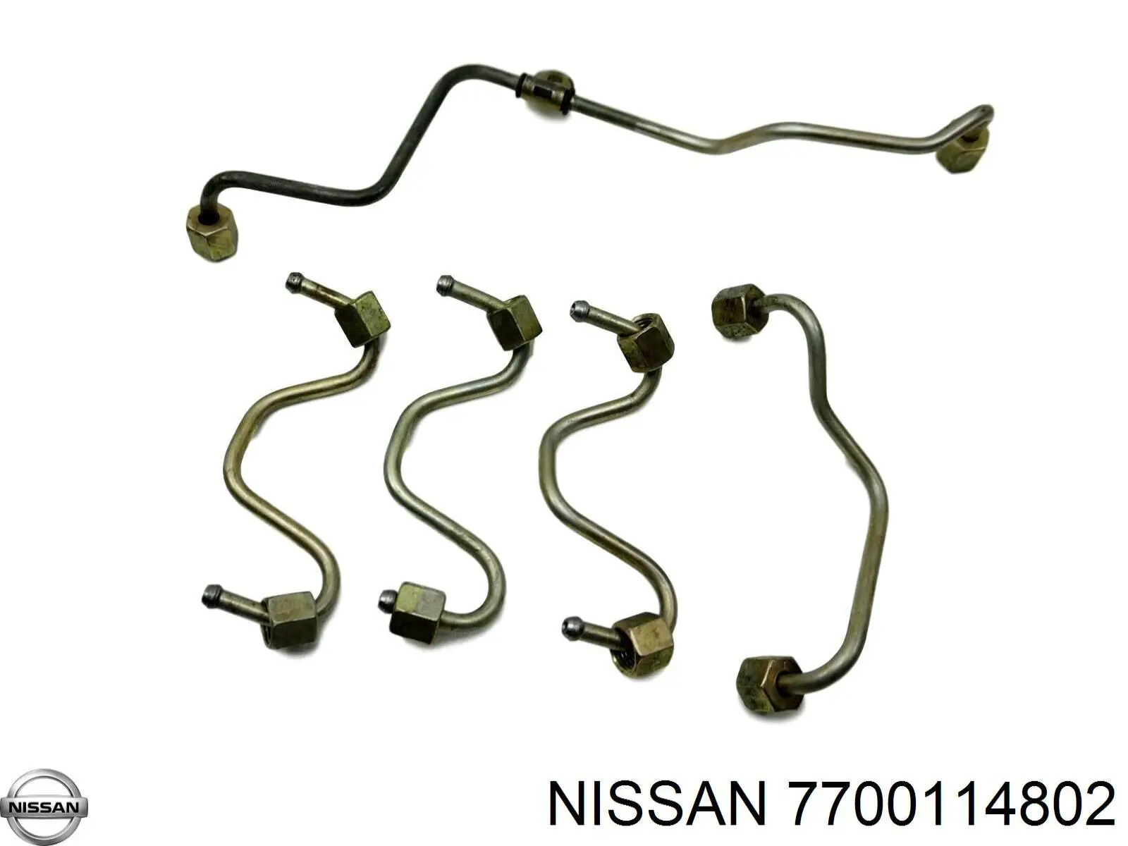 7700114802 Nissan tubo de combustible atras de las boquillas