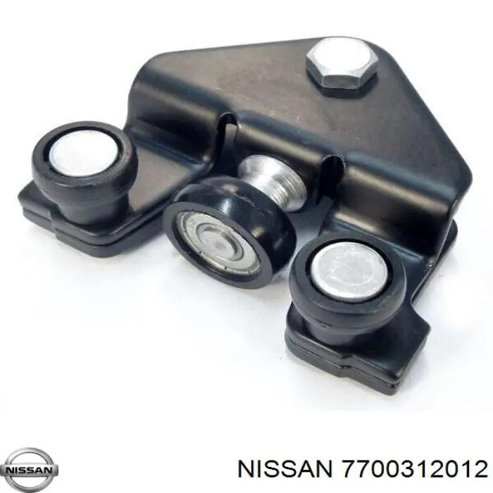 Guía rodillo, puerta corrediza, derecho inferior para Nissan Primastar (F4)