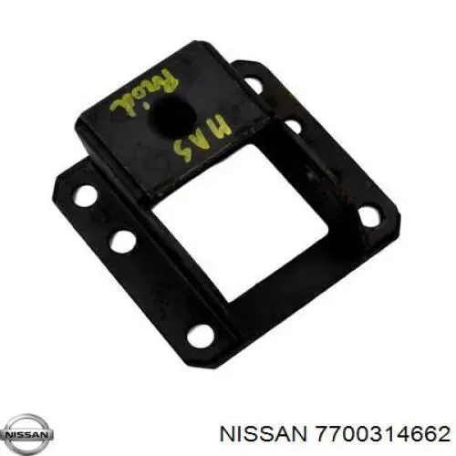 Ballesta de suspensión trasera 7700314662 Nissan/Infiniti