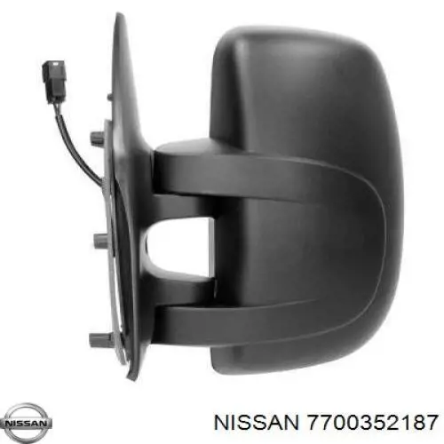 7700352187 Nissan espejo retrovisor izquierdo