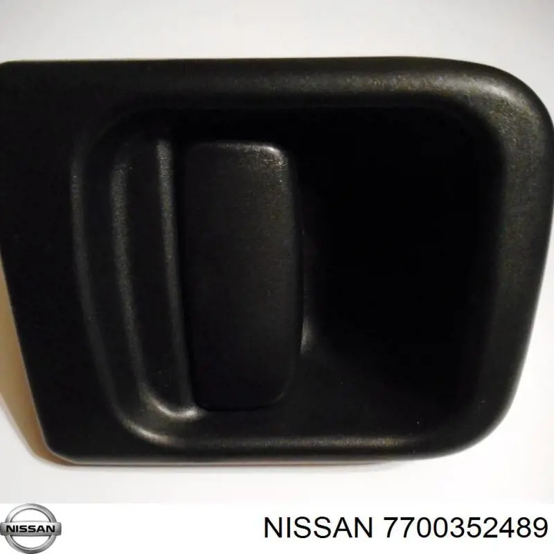 Manija exterior derecha delantera/trasera de puerta 7700352489 Nissan/Infiniti