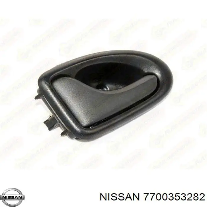 7700353282 Nissan manecilla de puerta, equipamiento habitáculo, izquierda delantera/trasera