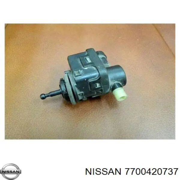 Motor regulador de faros 7700420737 Nissan/Infiniti
