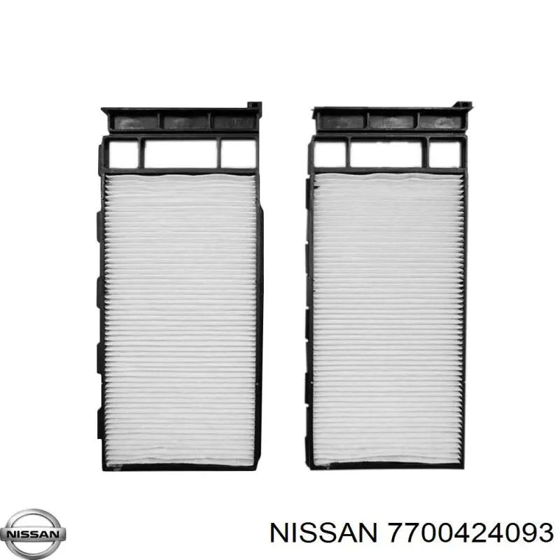 7700424093 Nissan filtro habitáculo